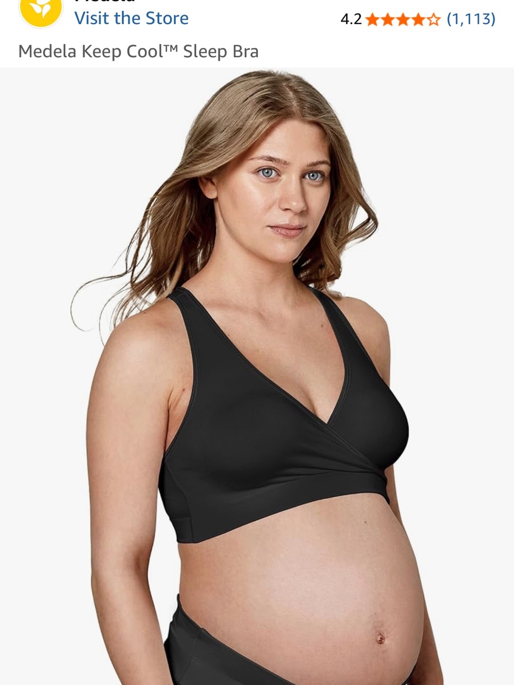 Set of 3 Medela Keep Cool™ Sleep Bras Maternity Nursing